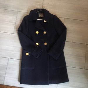 Excellent condition Navy wool coat